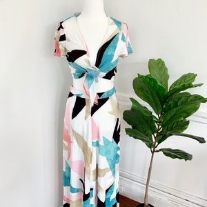 Lulus Two Piece Tropical Maxi Set, Medium